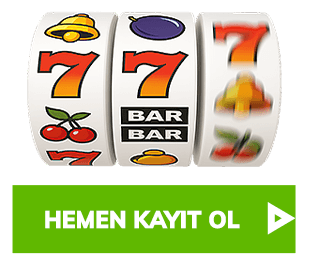 Slot makinesi ve hemen kayıt ol butonu